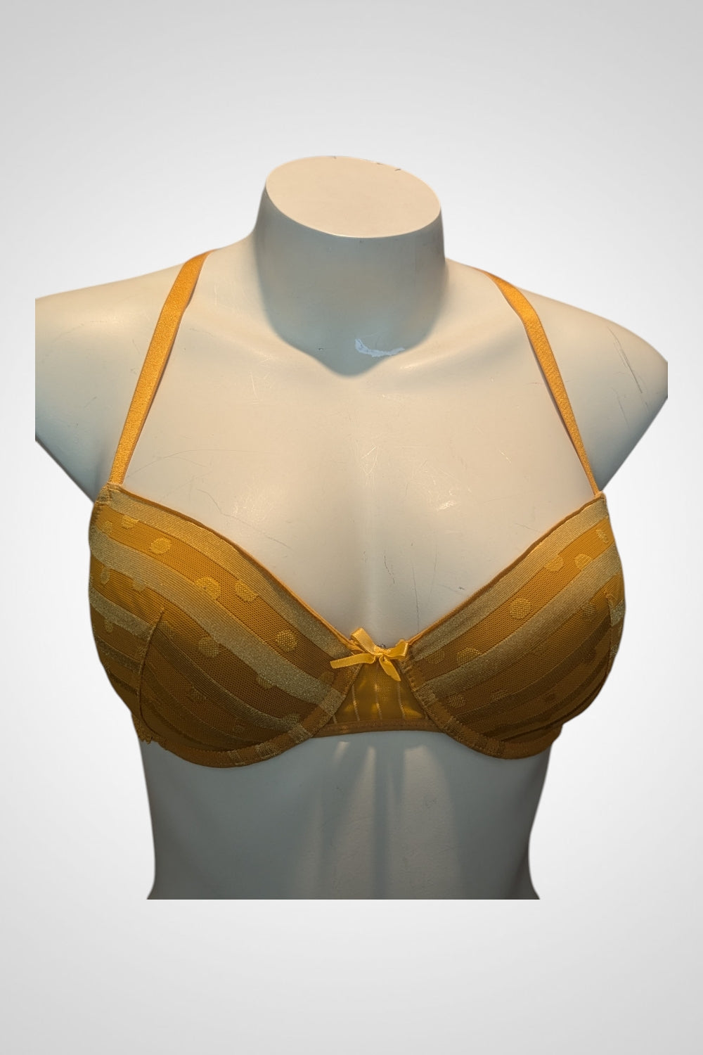 Soutien-gorge Billet Doux jaune moutarde 90B