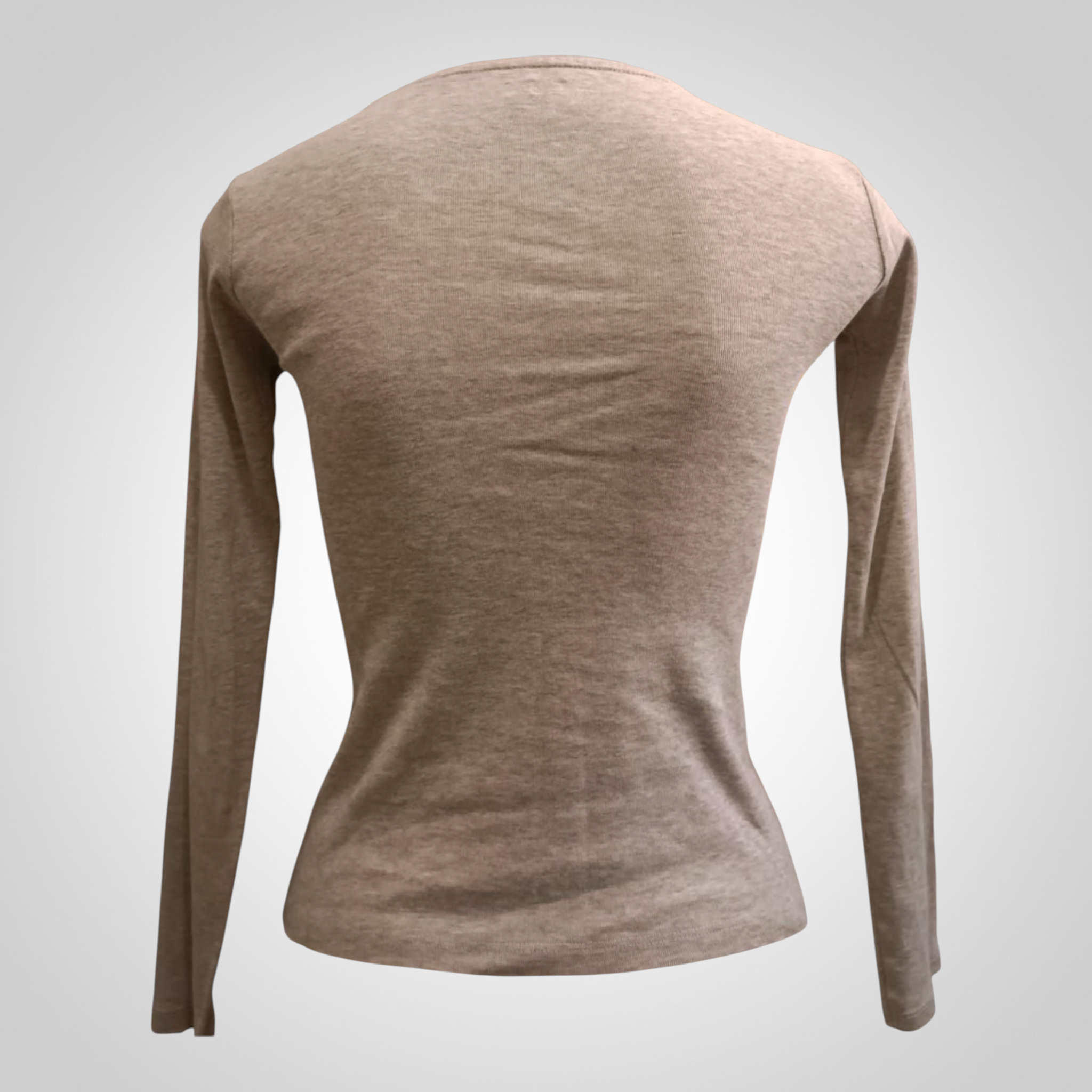 T-shirt La Halle Taille 14 Ans Gris Manches Longues