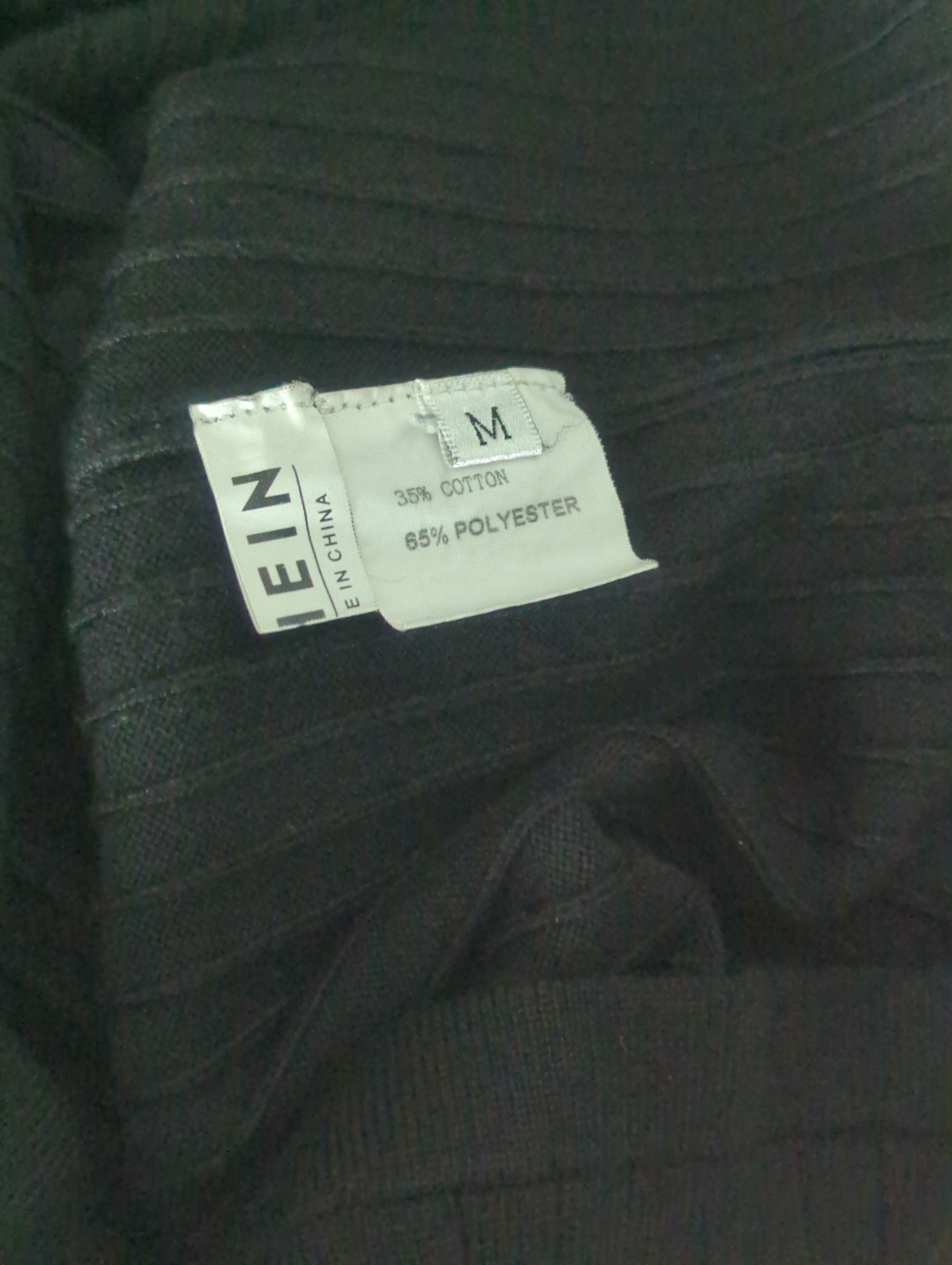 Robe pull Shein Taille L Noire Chic