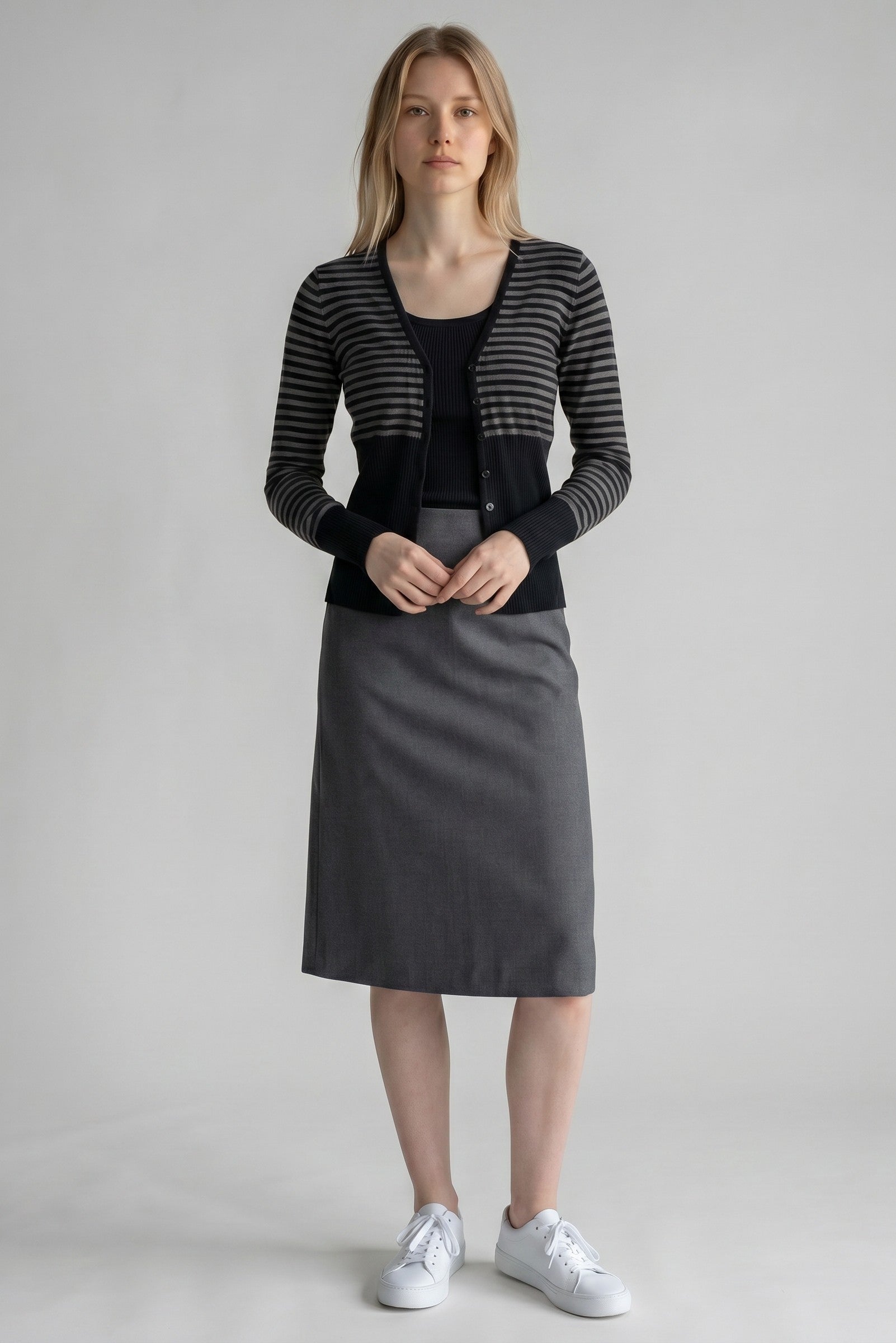 Cardigan femme Promod confortable coupe intemporelle seconde main