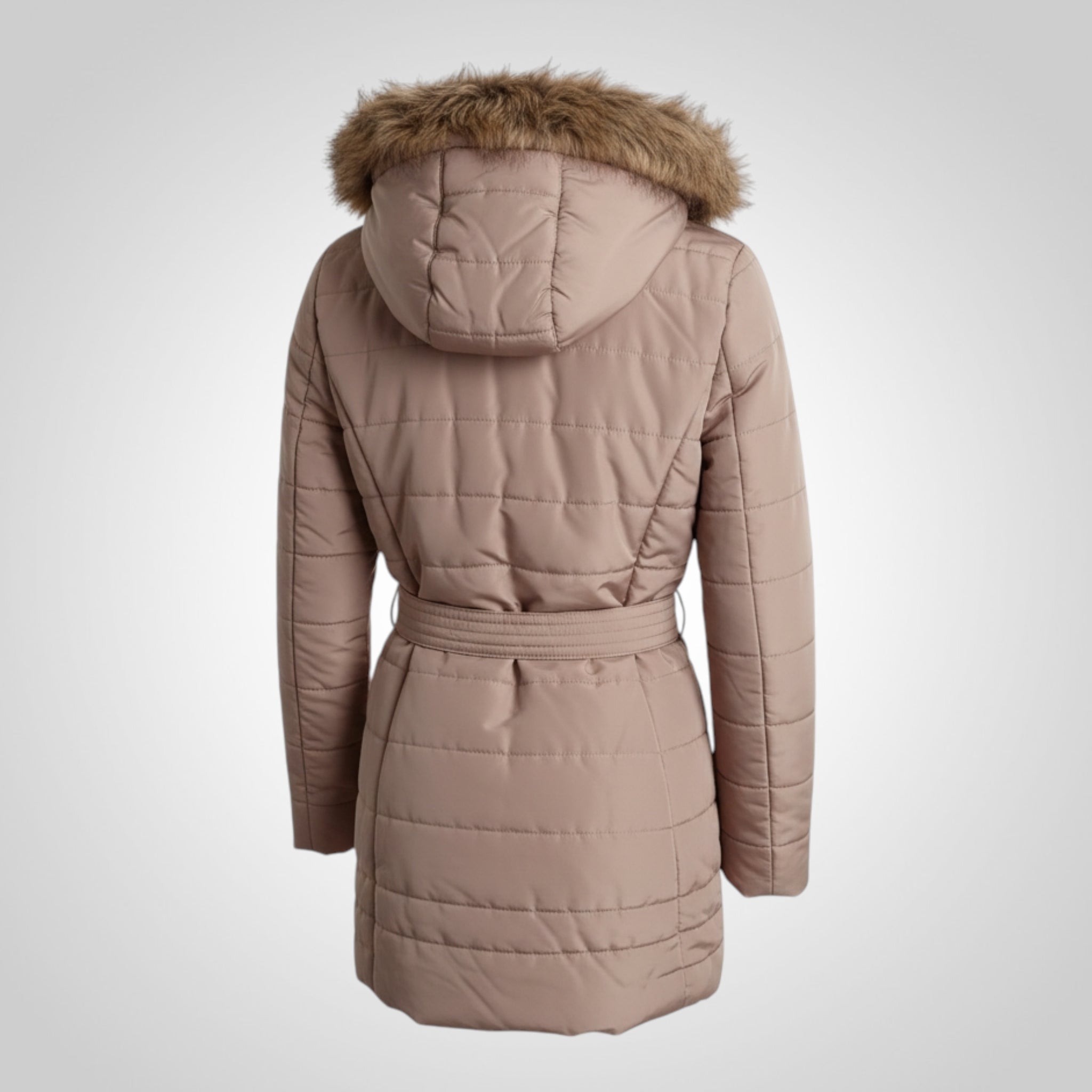 Manteau Camaïeu Taille 42 Marron Clair Chic / Chaude