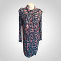 Robe Chemise De Nuit Kiabi L Bleu Marine Motifs