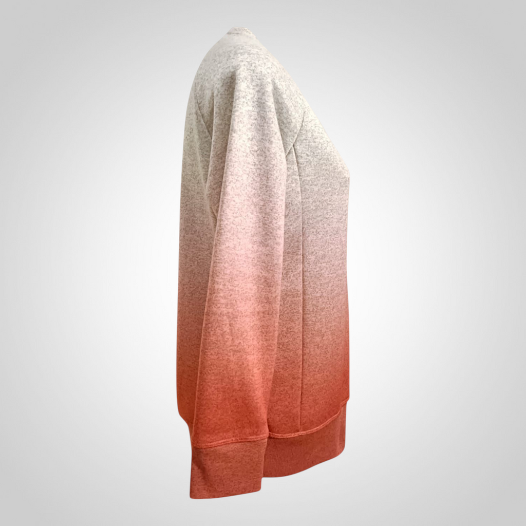 Pull Decathlon Taille L Dégradé Gris Corail Sportwear
