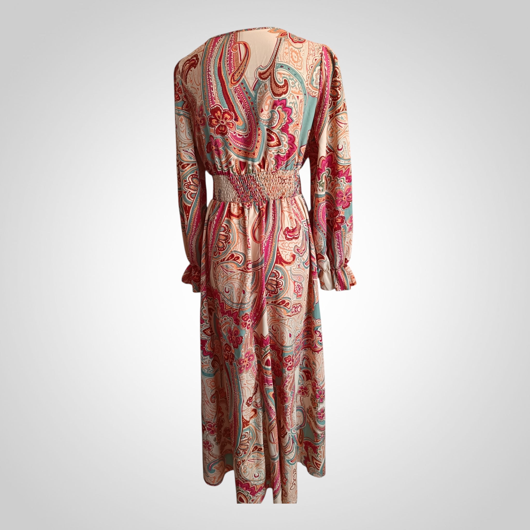 Robe Shein Taille L Imprimée Fluide