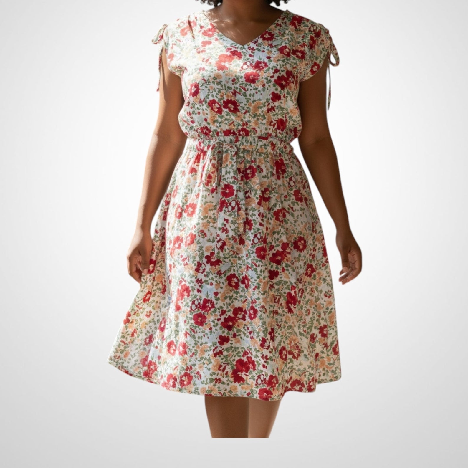 Robe Kenza Taille L Motif Floral Été