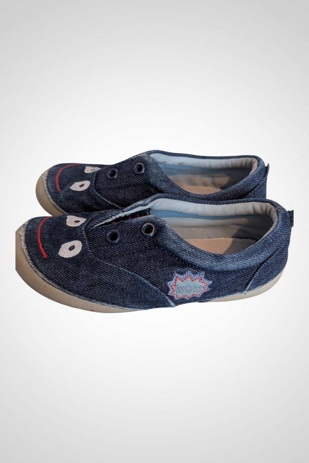 Chaussures fille fermées Verbaudet bleu jeans pointure 26