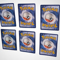 Lot de 6 cartes Pokémon à collectionner très bon état
