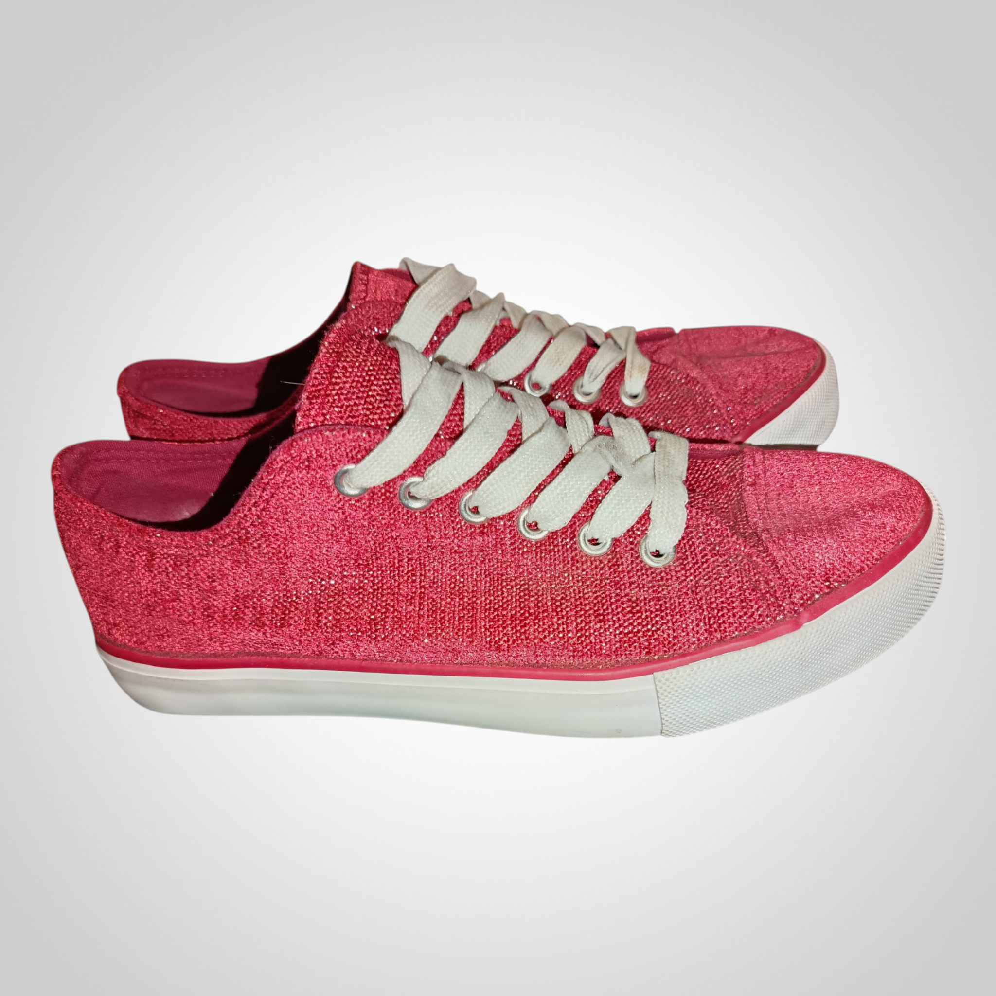 Chaussures femme Gémo à lacets bordeaux argentés élégantes pointure 39