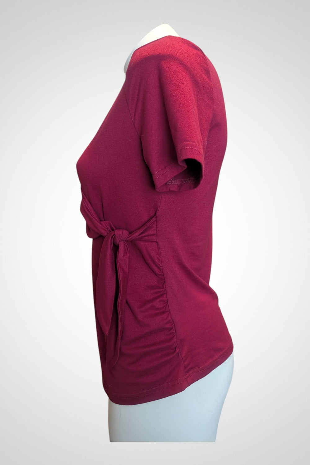 T-shirt d’allaitement Shein bordeaux grossesse et allaitement M