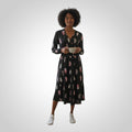 Robe femme Shein longue fluide 100% polyester taille XL