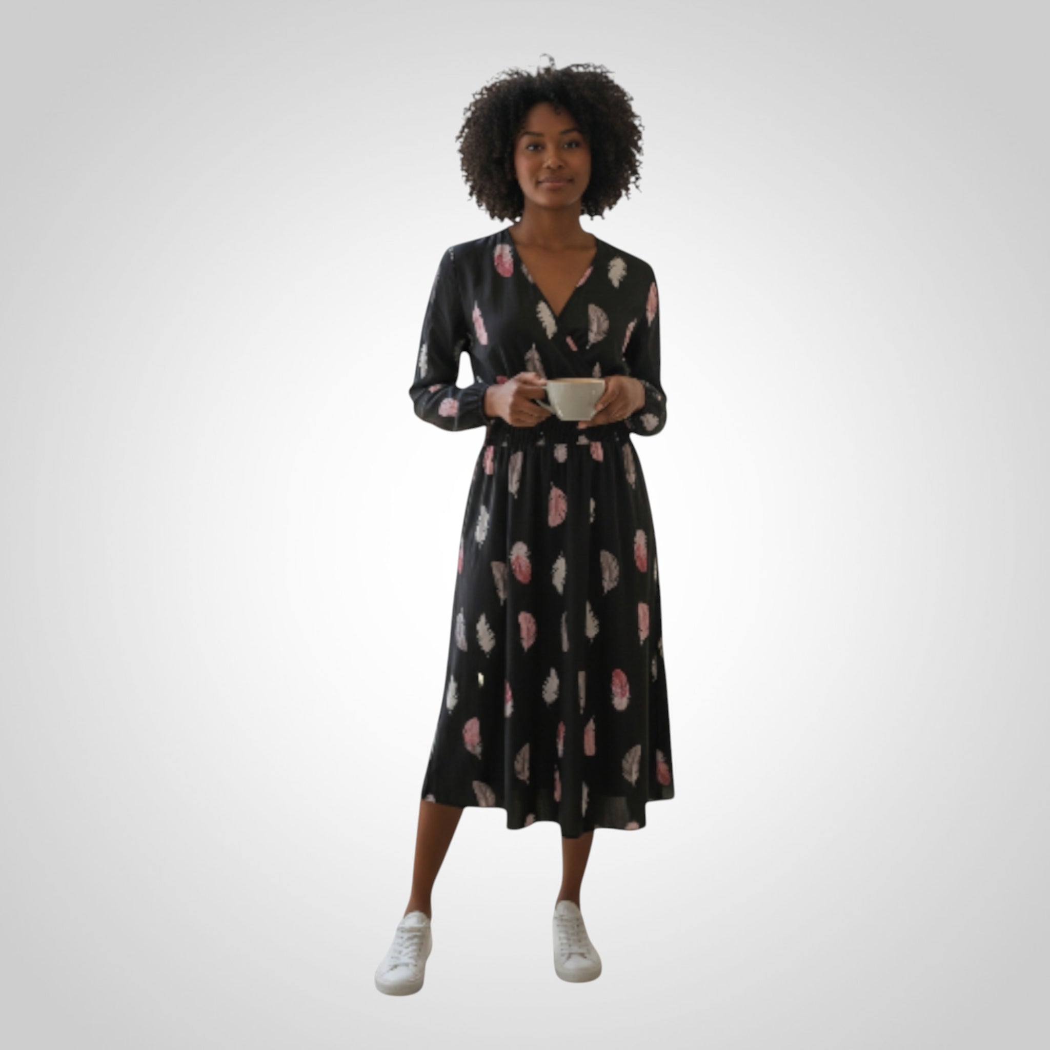 Robe femme Shein longue fluide 100% polyester taille XL