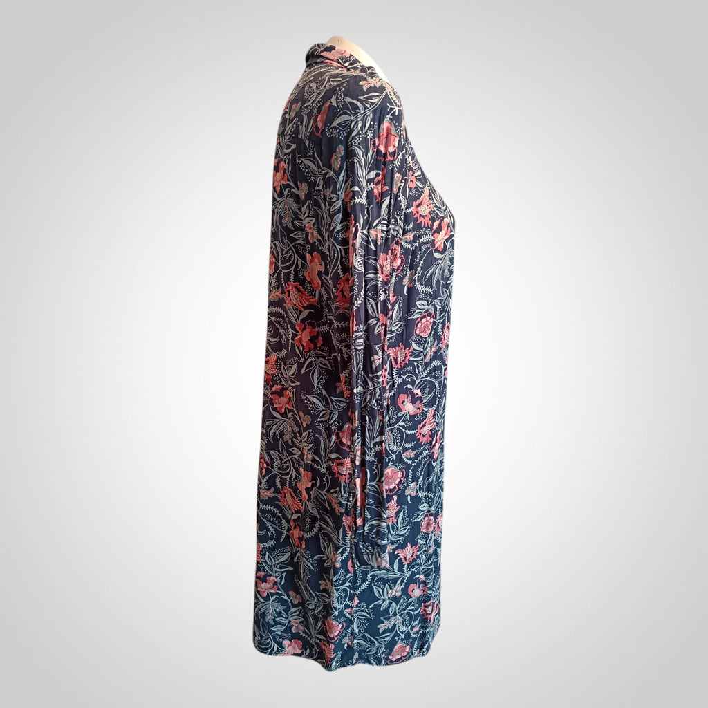 Robe Chemise De Nuit Kiabi L Bleu Marine Motifs