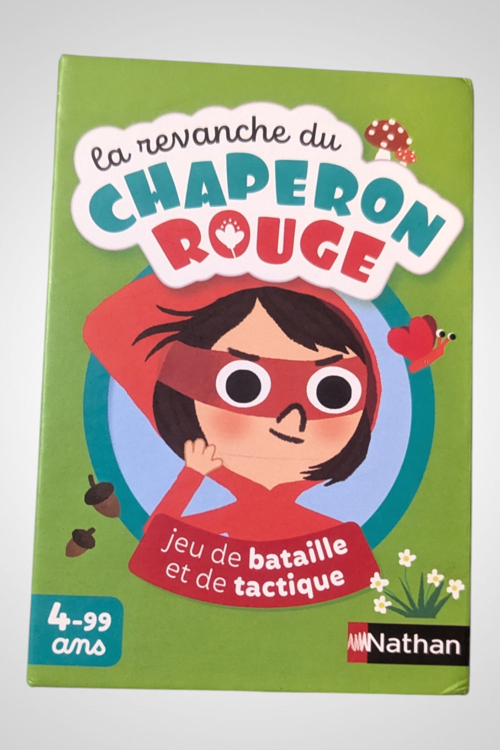 Jeu de société La Revanche du Chaperon Rouge compact Nathan