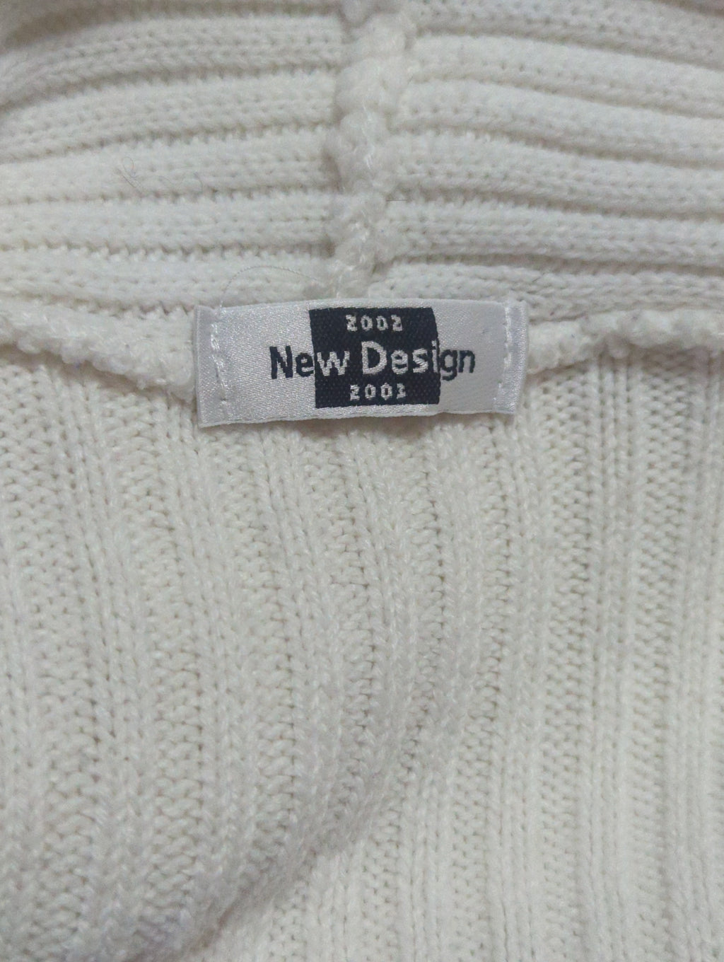 Gilet New Design Taille Non Indiquée Crème Oversize