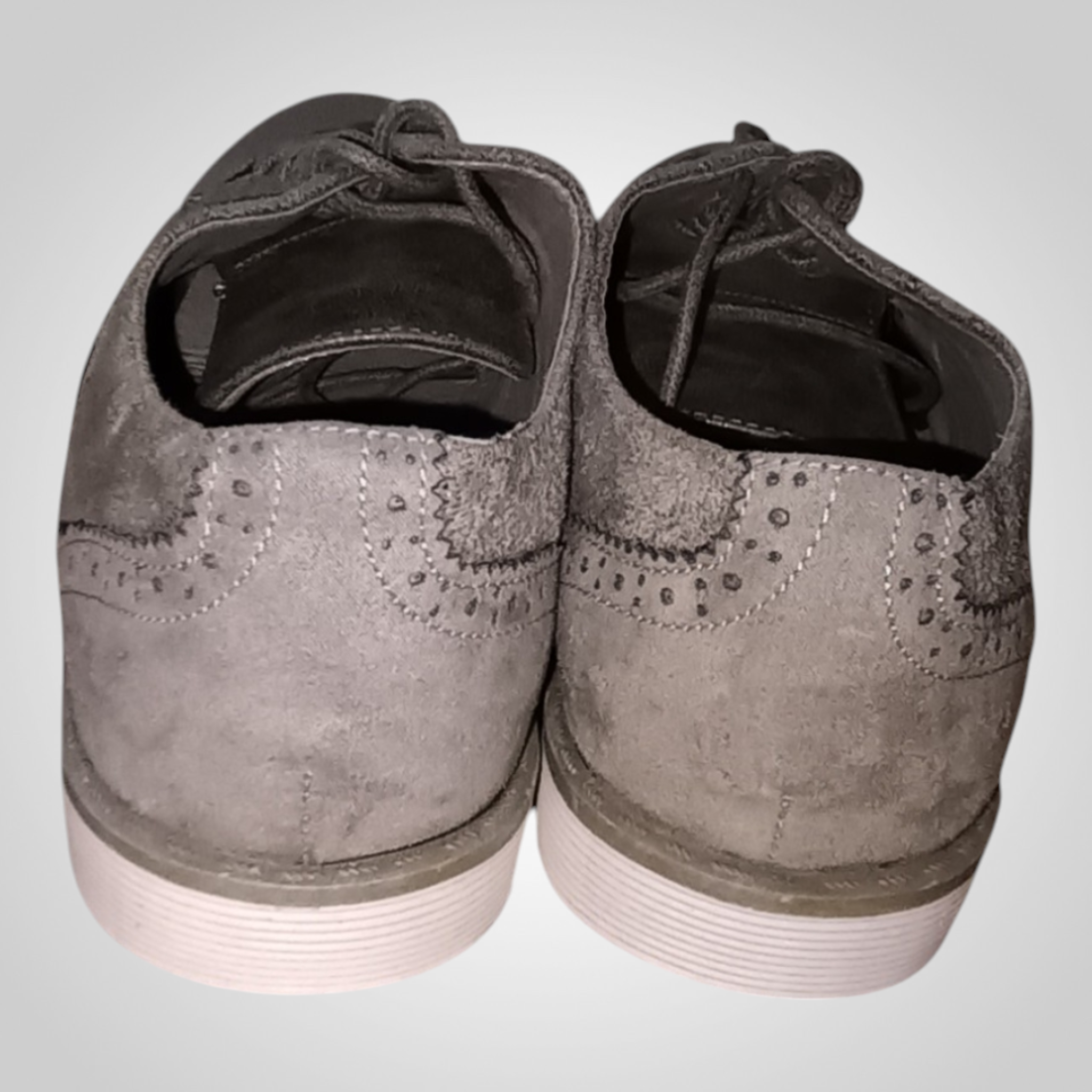 Derbies femme Gémo marron détails dorés lacets semelle épaisse taille 42