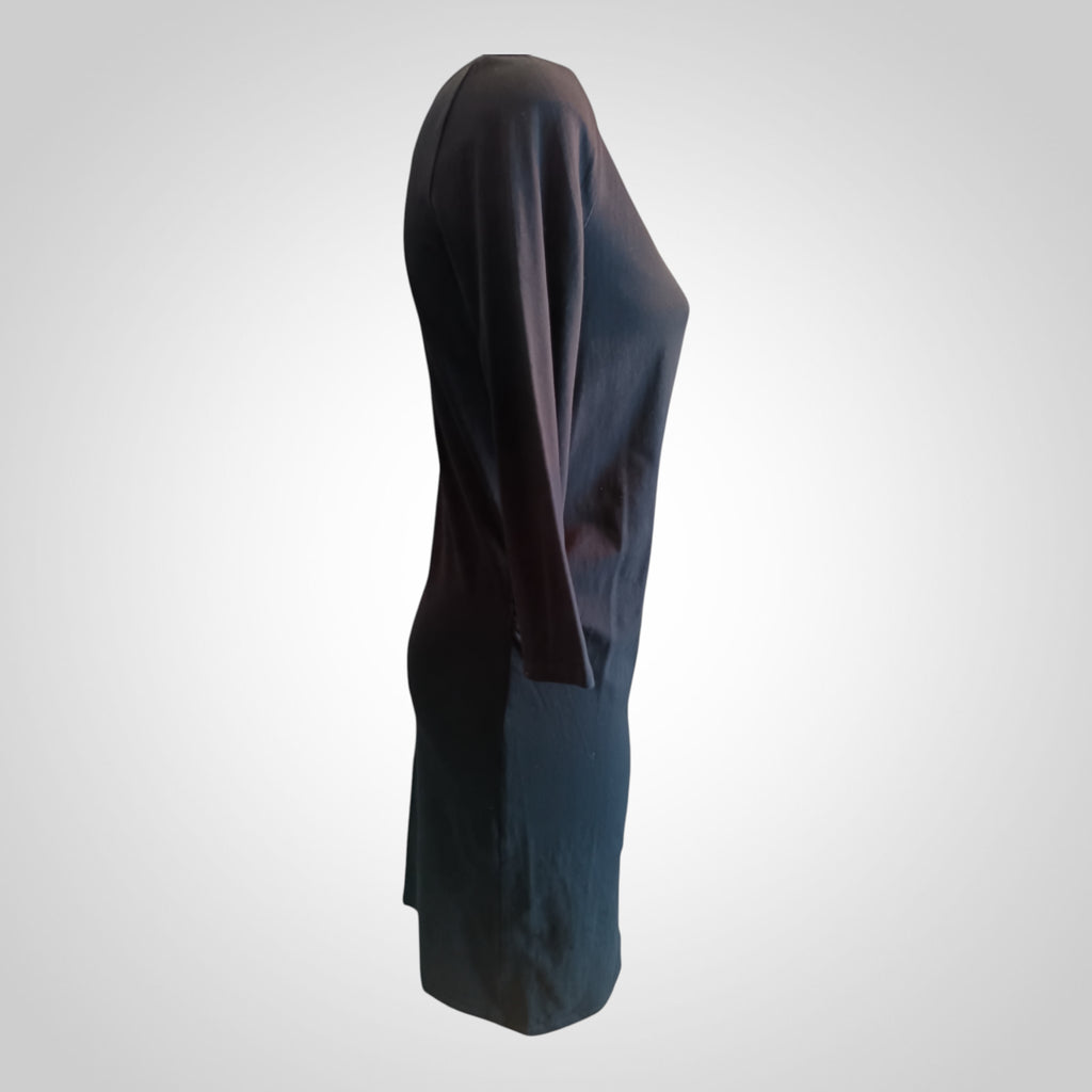 Robe Maternité Kiabi Taille M Noire Manches 3/4