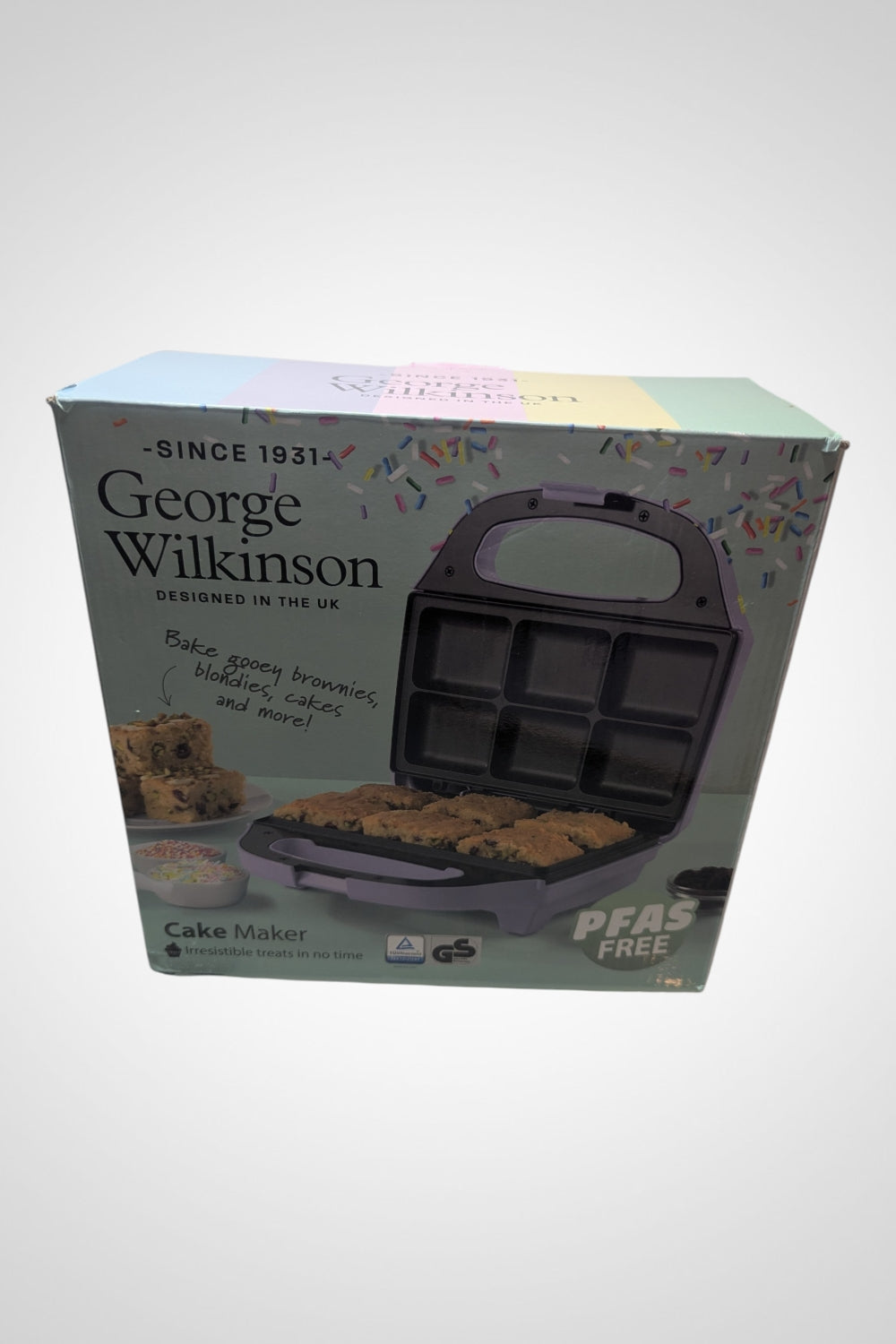 Appareil à gâteaux George Wilkinson lilas 6 gâteaux très bon état