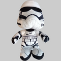 Peluche Stormtrooper Star Wars blanc noir 25 cm