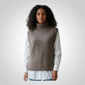 Pull femme Tex effet 2-en-1 chemise blanche intégrée taille L