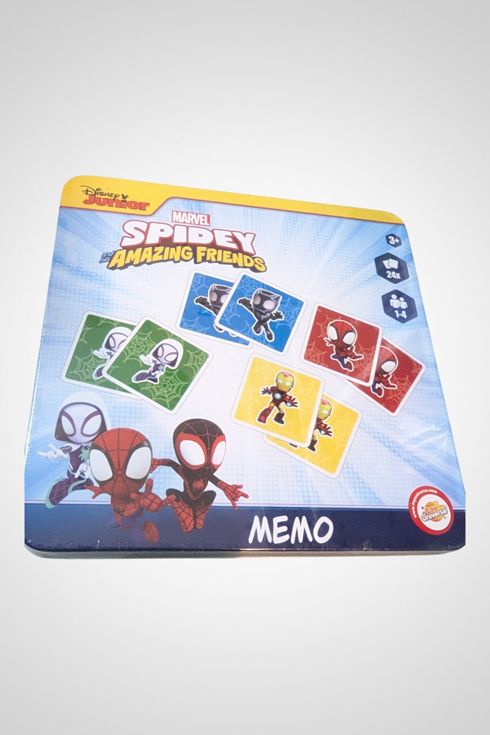 Jeu de mémoire Marvel 48 cartes enfants 3+ ans neuf sous blister