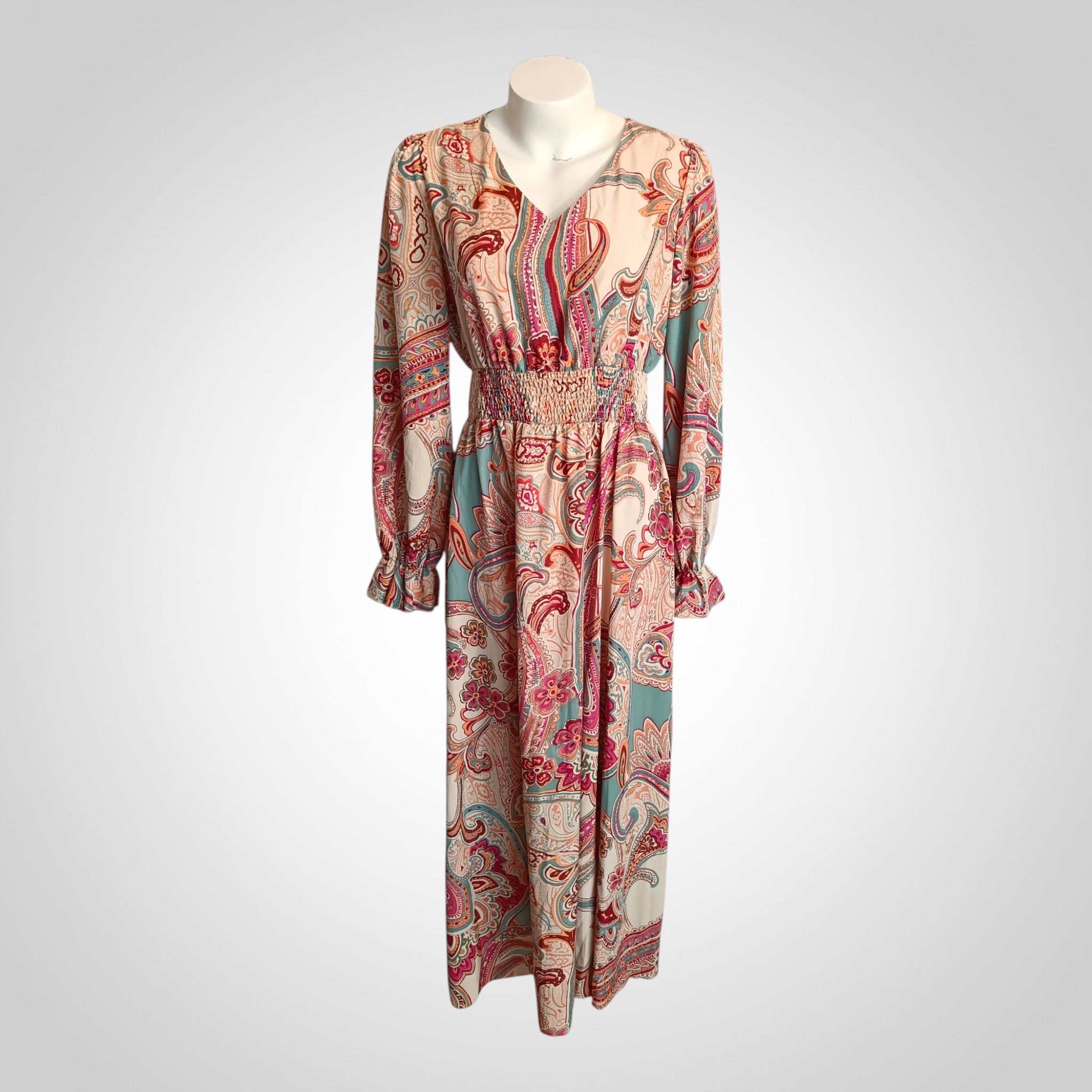 Robe Shein Taille L Imprimée Fluide